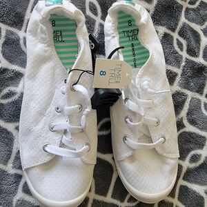 Time and Tru White Women's Sneakers